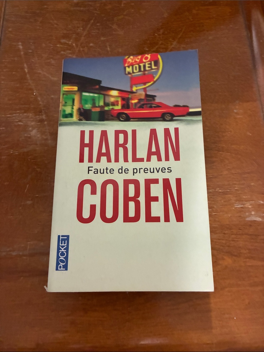 4/10$ 📚 Harlan Coben 'Faute de preuves' Book - White and Red